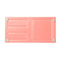 Mesh Desk Organizer Metal Office Storage Box with Compartment Stationery Holder Office Supplies. 