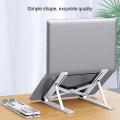 Portable Laptop Stand Foldable Support Base Notebook Stand For Computer Laptop Holder Cooling Pad Riser Macbook Stand  Laptop. 
