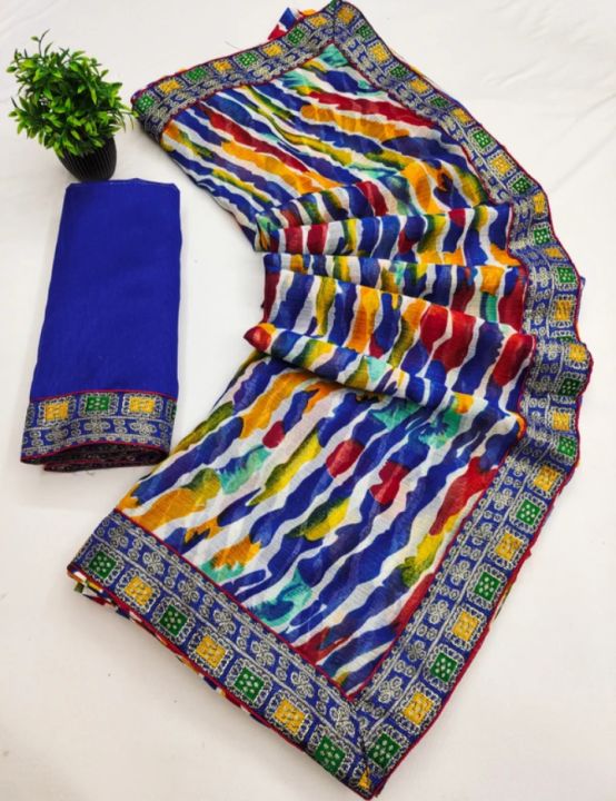Bollywood%20Georgette%20Saree%20Women%20(Multicolor)%20-%20Image%208