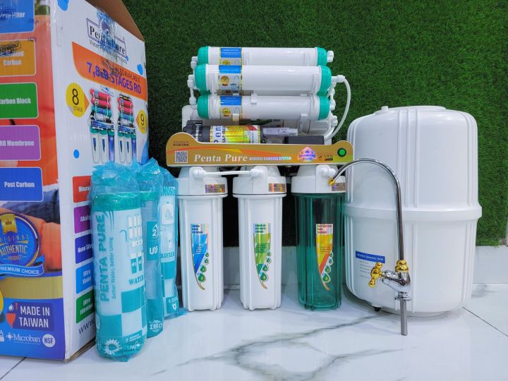 PENTAPURE 8 STAGE WATER FILTER TOP SELLING RO SYSTEM FOR HOME - BEST TAIWAN REVERSE OSMOSIS SYSTEM