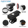 Bike Light Set Bicycle Headlight Taillight USB Rechargeable MTB Bike Front Rear Lamp Set Cycling Flashlight Bicycle Accessories. 