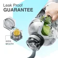 3 Liter Water Bottles with Times to Drink Motivational Straw Sports Big Jug with Handle Leak Proof BPA Free for Men and Women. 