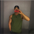 GITF Mannen Bodybuilding Tank Tops Gym Workout Fitness Mouwloos Shirt Running Kleding Stringer Singlet Zomer Toevallige Vest.