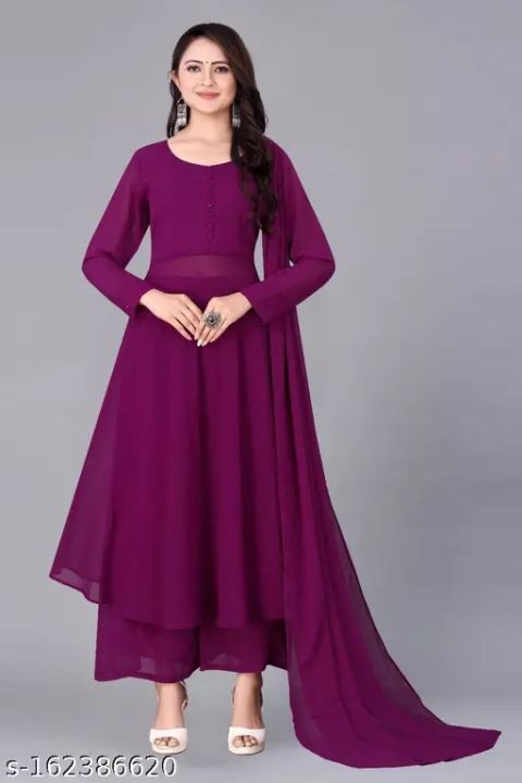 New%20Georgette%20Plain%20Kurti,%20Palazzo%20and%20Dupatta%20Set%20%E2%80%93%20Elegant%20and%20Comfortable%20-%20Image%204