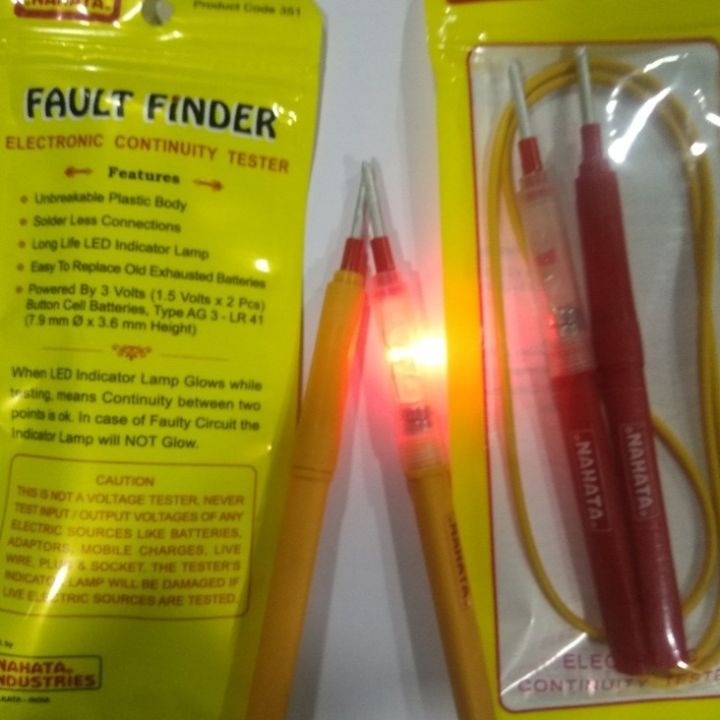 Fault%20Finder%20Electronic%20Continuity%20Tester%20with%20Battery%20%20Multimeter%20Similar%20Nahata%20-%20Image%204