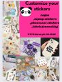 Customize your Stickers for phone ,laptop ,computer,notebook ,scrapbook journaling etc.... 