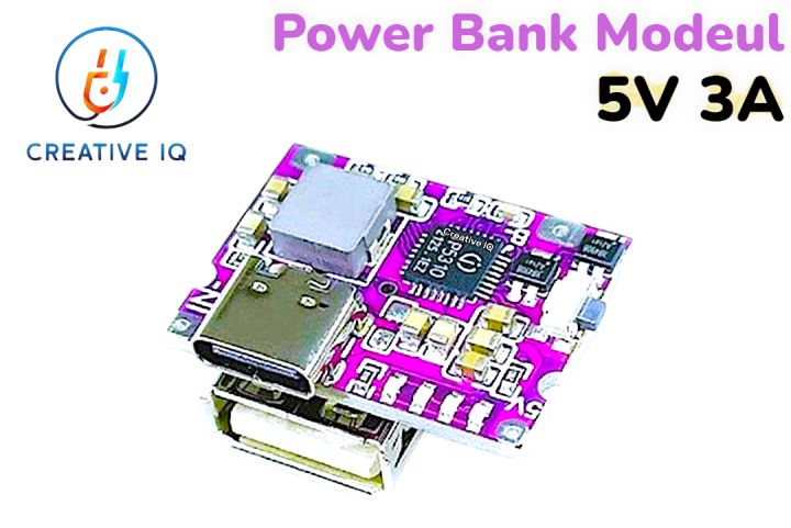 Power Bank circuit. 5v 3A Best modeul Fast charging support