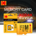 Original Kodak Micro SD Card 128GB Class 10 Memory Card 64GB Flash Card 256GB 32GB V30 U3 cartao de memoria For Driving Recorder. 