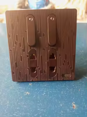 2+2 Switch Plate, Double Switch Board, 4 Gang Switch Plate
