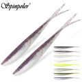 Spinpoler 2" 3" 4" Soft Fishing Lures Jerk Minnow Shad Drop Shot Soft Bait Swimbait Split Tail for Bass Trout Pike Walleye Pesca.