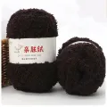 50g/Bundle Chenille Yarn Soft Thin Coral Velvet Towel Threads For Knitting Crochet Yarn Hand Knitting Crochet DIY Sweaters Dolls. 