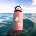 50pcs Cute Pink Stickers for Water Bottles, Kawaii Aesthetic VSCO Stickers for Laptop Hydroflask Skateboard, Waterproof. 