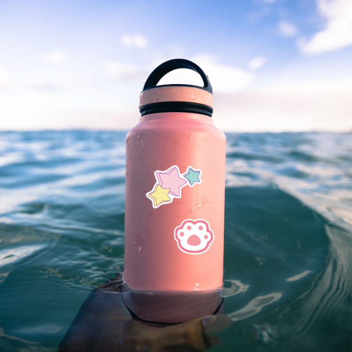 50pcs%20Cute%20Pink%20Stickers%20for%20Water%20Bottles,%20Kawaii%20Aesthetic%20VSCO%20Stickers%20for%20Laptop%20Hydroflask%20Skateboard,%20Waterproof%20-%20Image%203
