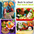 Dinosaur Food Picks for Kids Children Mini Fruit Forks Cute  Animal Snack Dessert Toothpicks Toddler Lunch Box Decor Accessories. 