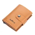 New Business ID Credit Card Holder Men And Women Metal RFID Vintage Aluminium Box PU Leather Card Wallet Note Carbon. 