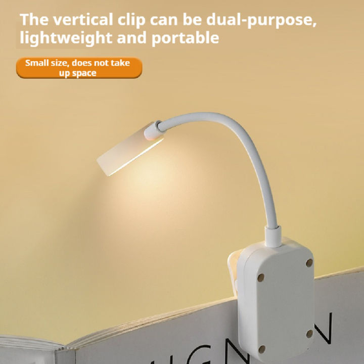 Mini%20LED%20Book%20Light%20Portable%20Clip%20Table%20Lamp%203%20Modes%20Eye%20Protection%20Battery%20Powered%20Stepless%20Dimmable%20Bedside%20Study%20Reading%20Lamp%20-%20Image%203