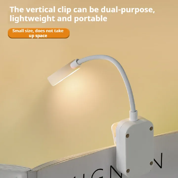 Mini%20LED%20Book%20Light%20Portable%20Clip%20Table%20Lamp%203%20Modes%20Eye%20Protection%20Battery%20Powered%20Stepless%20Dimmable%20Bedside%20Study%20Reading%20Lamp%20-%20Image%203