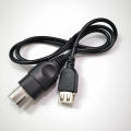 Generation AV Audio Video Composite Wire USB Cable For XBOX Female USB To Xbox Game Controller Adapter Convertion Cable. 