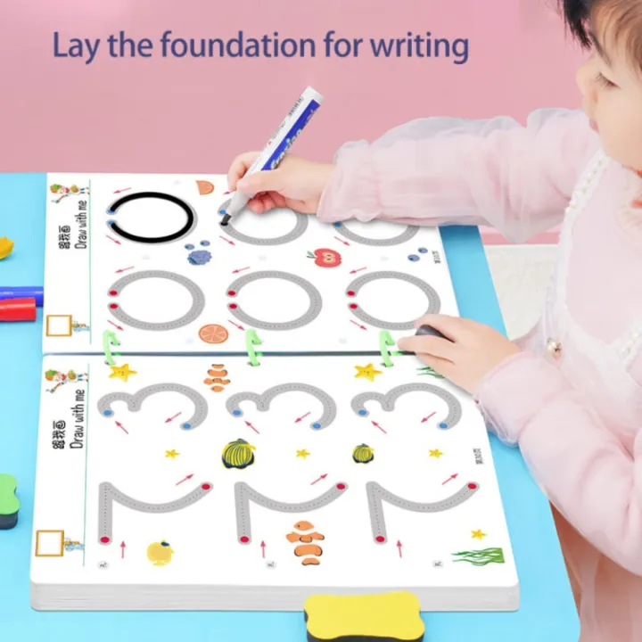 Magical%20Tracing%20Workbook%20%E2%80%93%20Reusable%20Calligraphy%20Copybook%20for%20Toddlers%20&%20Children%20%7C%20Erasable%20Learning%20&%20Drawing%20Book%20for%20Kids,%20Fun%20Handwriting%20&%20Drawing%20Practice,%20Early%20Education%20Activity%20Book%20for%20Skill%20Development%20-%20Image%205