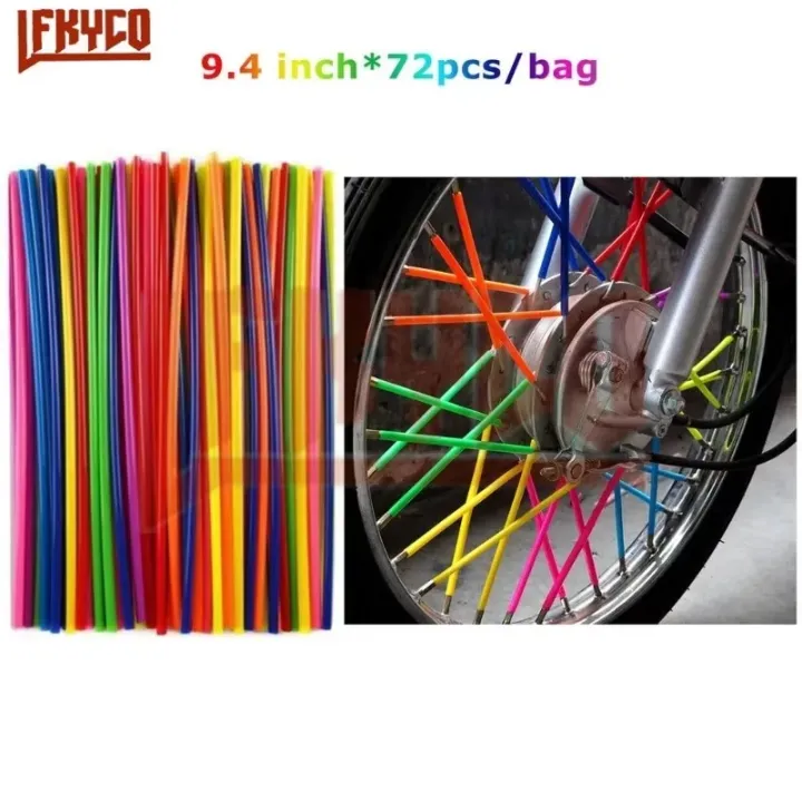 72PCS%20Motorcycle%20Dirt%20Bike%20Spoke%20Skins%20Covers%20Spoked%20Protector%20Wraps%20Wheel%20Rim%20Guard%20For%20Motocross%20Bicycle%20Bike%20Cool%20Accessories%20-%20Image%203