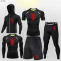 Anime Berserk Guts Men Sport Set Compression T-Shirt Pants Shorts Jacket Sets Men Gym Fitness Rashguard Training Clothes Jerseys. 