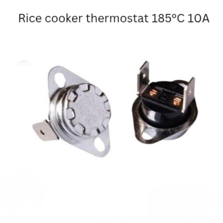 Rice Cooker Thermostat 250V 10A~15A 185°~200° Degree Temperature Thermal Control Switch Rice Cooker Accessories for Rice Cooker Microwave Oven Multicooker Replacement Parts