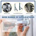 300pcs M2.5 x 6 x 0.5 Stainless Steel Flat Washers – Durable Metal Spacers for Screws & Bolts, Ideal for Factory Maintenance, Ki. 