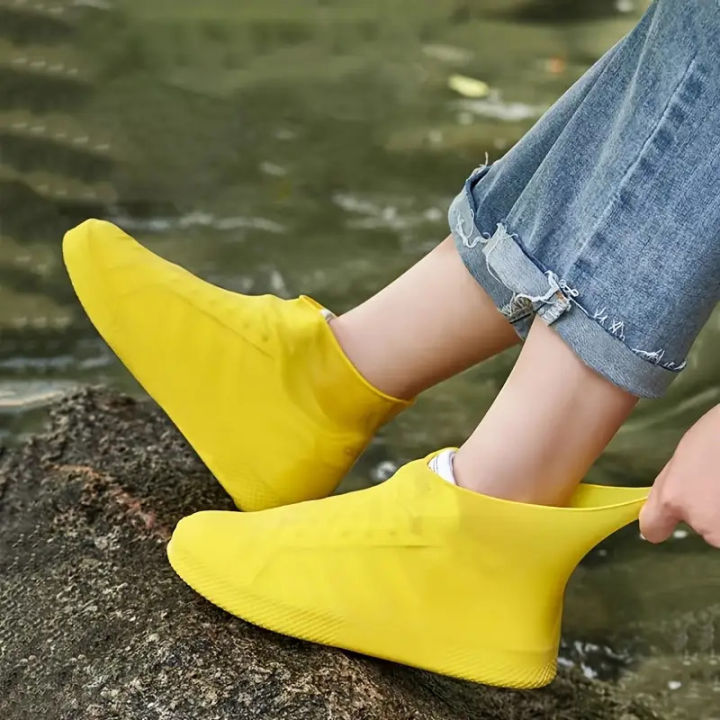 1%20Pair%20%20Rain%20Boot%20Overshoes%20For%20Outdoor%20Use,%20Silicone%20Waterproof%20Shoe%20Covers,%20Rainy%20Day%20Shoe%20Cover,%20Reusable%20Non-Slip%20Rain%20-%20Image%206