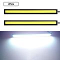 20PCS 17CM LED DRL Waterproof Driving Daytime Running Lights Strip 12V COB LED Car Aluminum Stripes Lights.