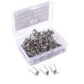 100 Pcs Box High Quality A1 Coil Wire Heating Resistance Prebuilt Coil 3.0 Circle Diameter. 
