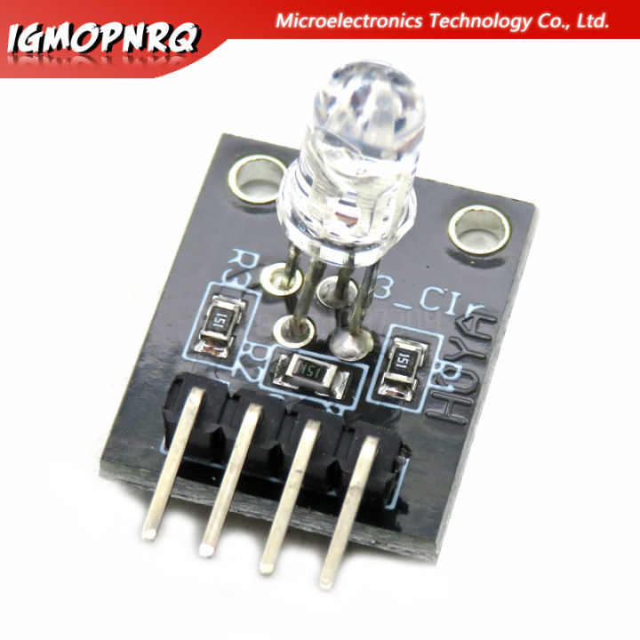 50pcs Electronics 4pin RGB Module KY-016 Three Colors 3 Color RGB LED Sensor Module for Arduino DIY Starter Kit KY016