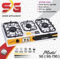 SG Gas Stove 3 Burner-(Fabuloustic Series). 