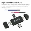 2 In1 USB Type-C /Micro-USB USB 2.0/3.0 Memory Card Reader Writer OTG Adapter SD TF Super Speed. 