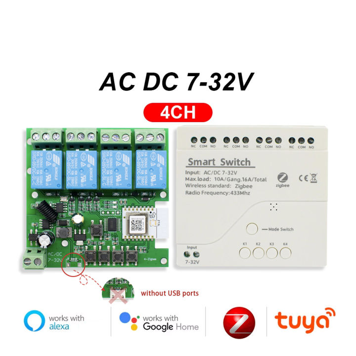 Zigbee%20Tuya%20Smart%20Relay%20Board%20Module%20Light%20Motor%20Switch%2012v%2024v%201%202%204CH%20Dry%20Contact%20RF433%20Receiver%20Work%20with%20Alexa%20Google%20Home%20-%20Image%208