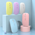 Wireless Bluetooth-compatible Mouse Portable Ergonomic Computer Mice For Laptop iPad Tablet PC Mobile Phone Office Gaming Mouse.