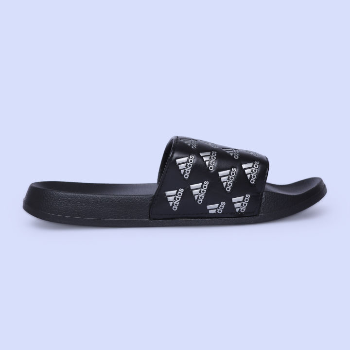 Mens%20Premium%20Slide%20Sandals%20%E2%80%93%20Black%20with%20Iconic%20Triple%20Stripe%20Logo%20-%20Image%203