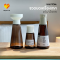 Ikea salt bottle, pepper, spice grinder, sauce jar, halvtom. 
