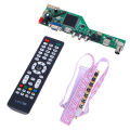 LCD TV Drive Board RR52C.03A TV Controller Driver Board Digital Signal DVB-T2 DVB-T LCD TV Motherboard Universal Scaler Kit. 