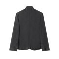 MUJER Women's Tailoring Blazers Vintage Office Blazer Woman Faux Wool Coats for Women Streetwear Outerwears Fitted Jacket Women.