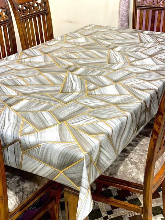 Fancy Dining Table Cover Sheet for 4 Seater 6 Seater or 8 Seater Dining Table