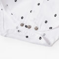 Baby Boy Gentleman Romper Clothes Set with Bow Hat Cotton Spring Fall Toddler Kids Printed Bodysuit Dress Infant Outfit Suit.