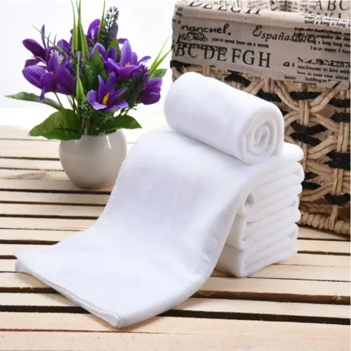 5-10pc%20White%20Soft%20Microfiber%20Fabric%20Face%20Towel%20Hotel%20Bath%20Towel%20Wash%20Cloths%20Hand%20Towels%20Portable%20Multifunctional%20Cleaning%20Towel%20-%20Image%202