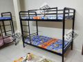 Metal Bunk Bed / Corner Less Double Storey Bed / Double Dacker Space Saving Bed. 