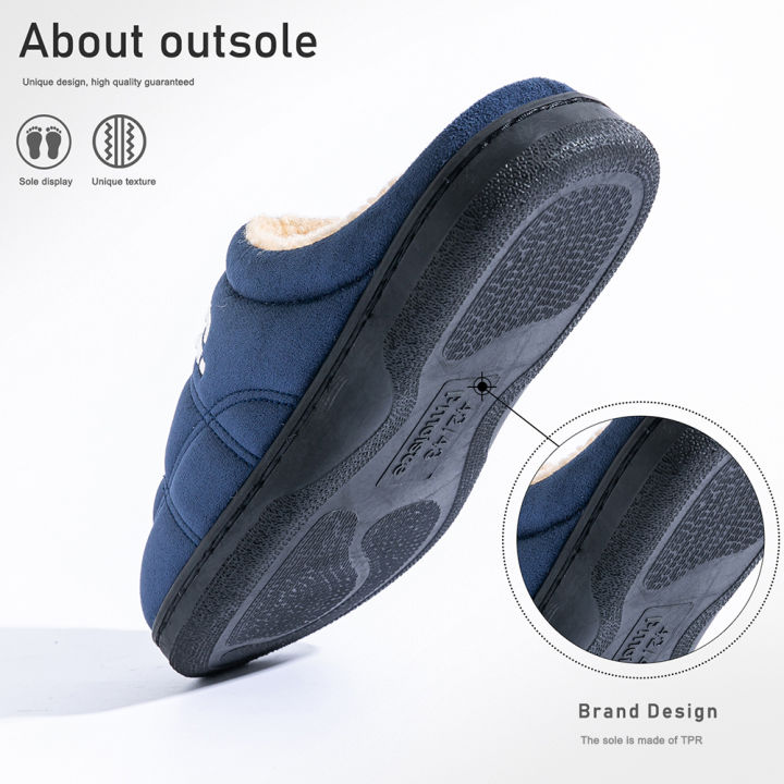 Men's%20Suede%20Slippers%20with%20TPR%20Sole%20Comfortable%20Soft%20Warm%20Sewn%20with%20Memory%20Sponge%20Pad%20Winter%20Indoor%20Living%20Room%20Shoes%20-%20Image%204