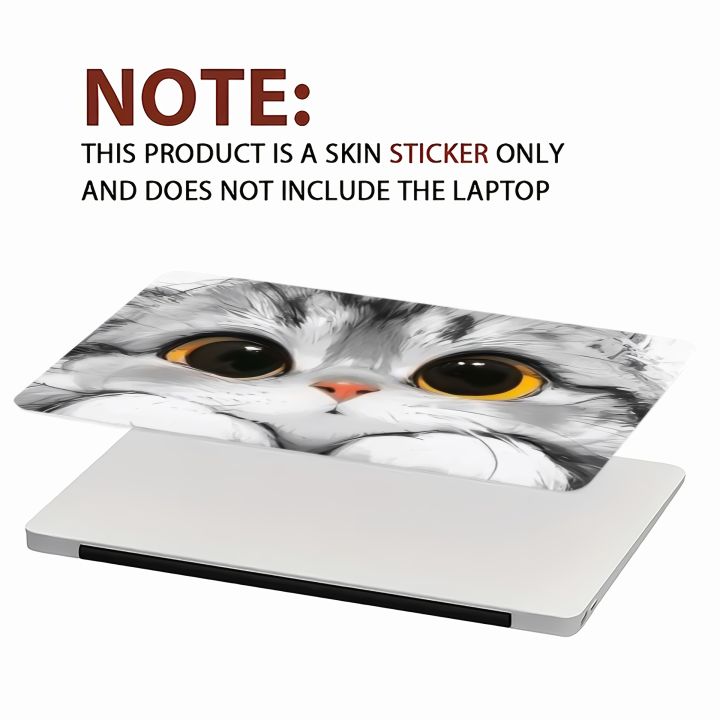 2-Pack%20Cute%20Cat%20Pattern%20Laptop%20Art%20Decal%20Case,%20Universal%20Laptop%20Skin%20Sticker%20for%20Laptop%20Refrigerator%20Decor%20-%20Image%205