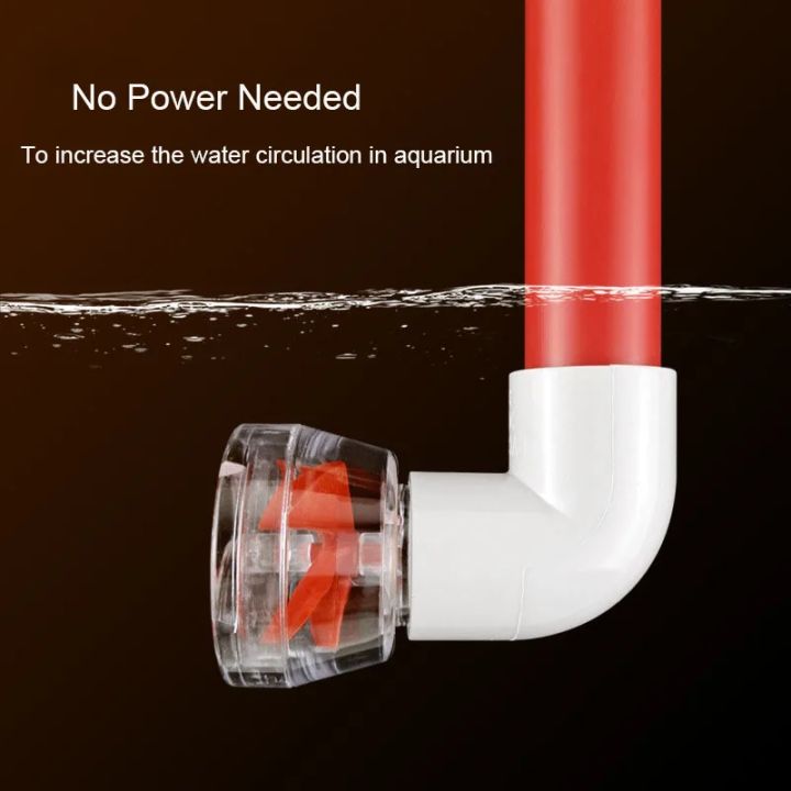 360° Rotation Aquarium Fish Tank Wave Maker Rotary Pump Head Tool ...