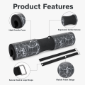 Barbell Squat Pad with Straps Hip Thrust Pad for Standard Bars Foam Neck Shoulder Support for Squats Workouts Gym Home Training. 
