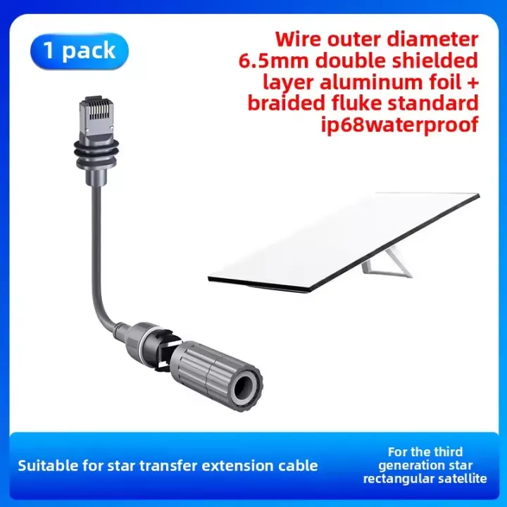 Gen%203%20Rectangular%20Satellite%20Converter%20Cable%20For%20Starlink%20Cable%20Gen3%20V3%20Ethernet%20Extender%20Adapter%20SPX%20To%20RJ45%20Dish%20Router%20%20%EF%BB%BF%20-%20Image%206
