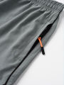 Summer Men Running Shorts Fitness Gym Training 2 in 1 Sports Shorts Quick Dry WorkoutJogging Double Deck Shorts. 