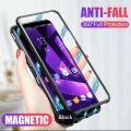 Slim Strong Magnetic Glass Case for Samsung Galaxy S20 Plus. 